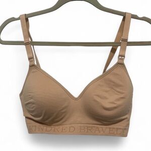 Kindred Bravely Cream Maternity Bra Size Medium